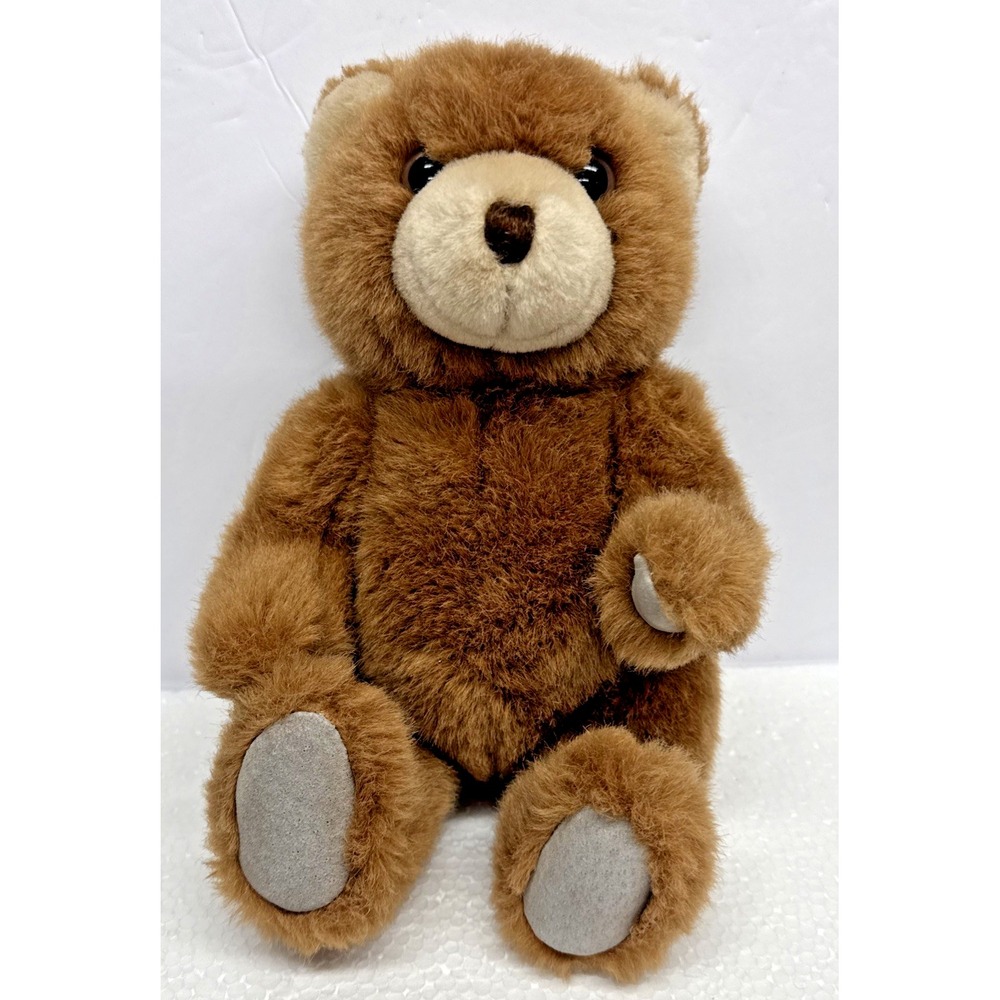 Vtg 1988 Douglas Little Cuddlers teddy bear brown plush Stuffed